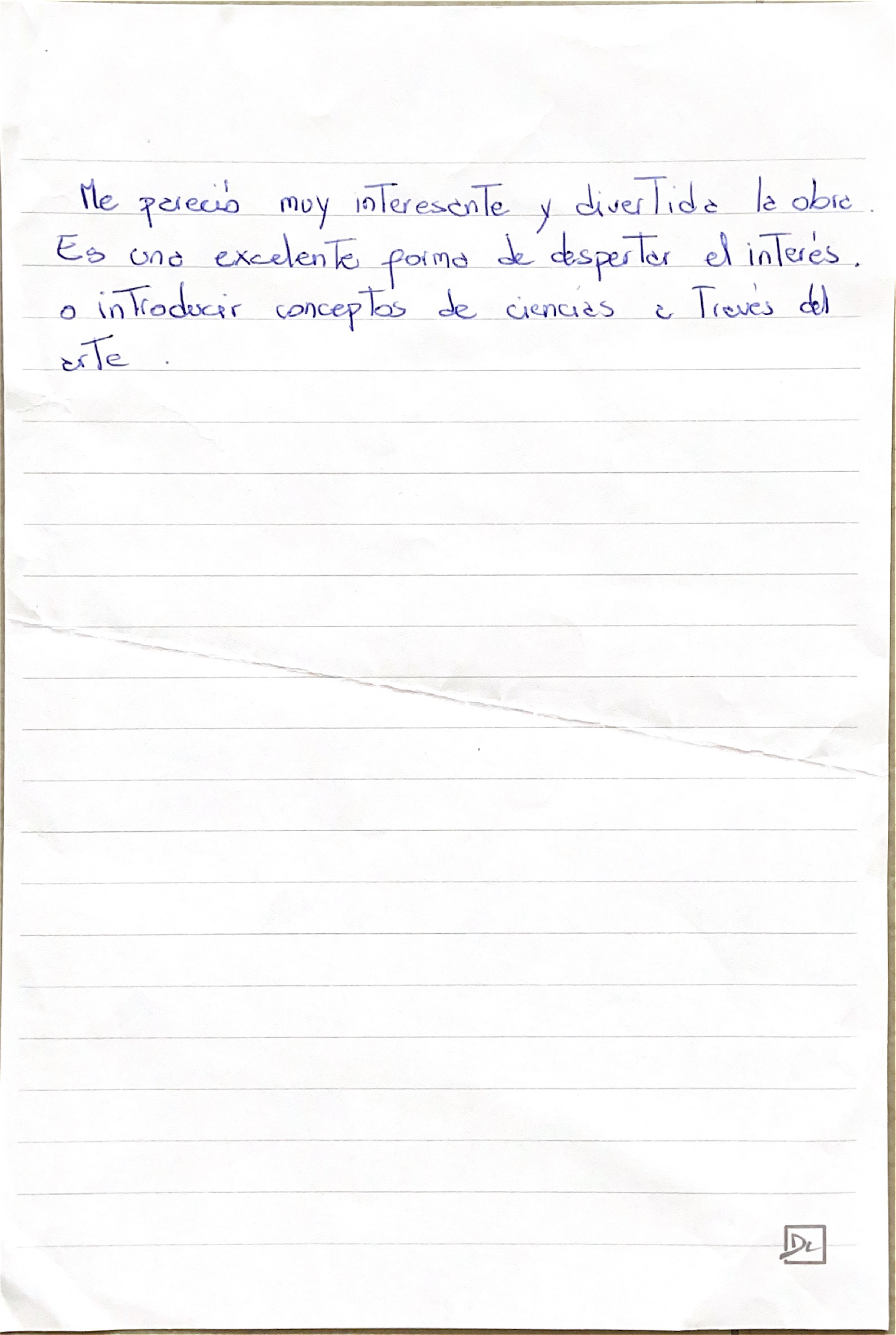 Carta de espectador 13